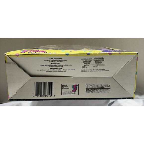 1988 Fisher-Price Smooshees Easter New In Box RARE - Picture 7 of 7